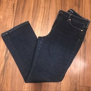 Lands’ End Bootcut Leg Jeans, Size 12